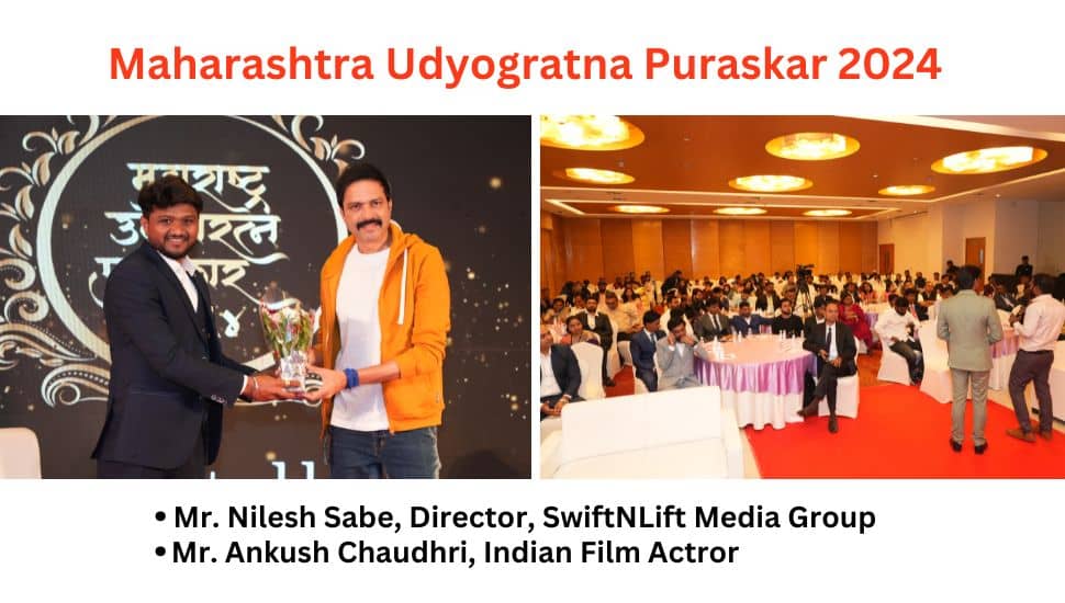 Maharashtra Udyogratna Purskar 2024 presented by SwiftNLift Media Group